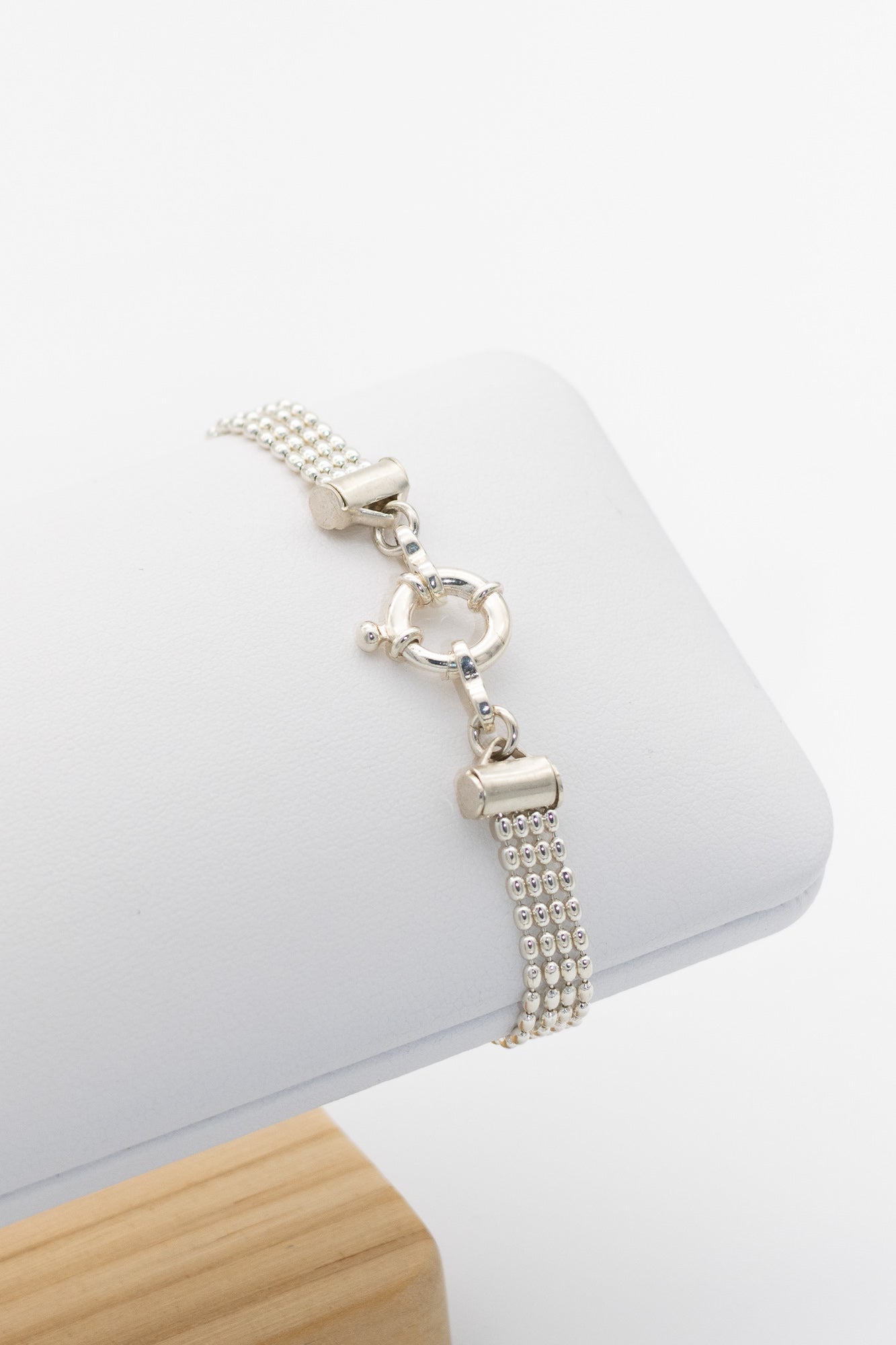 Bracelet en argent 925 à 4 chaînes