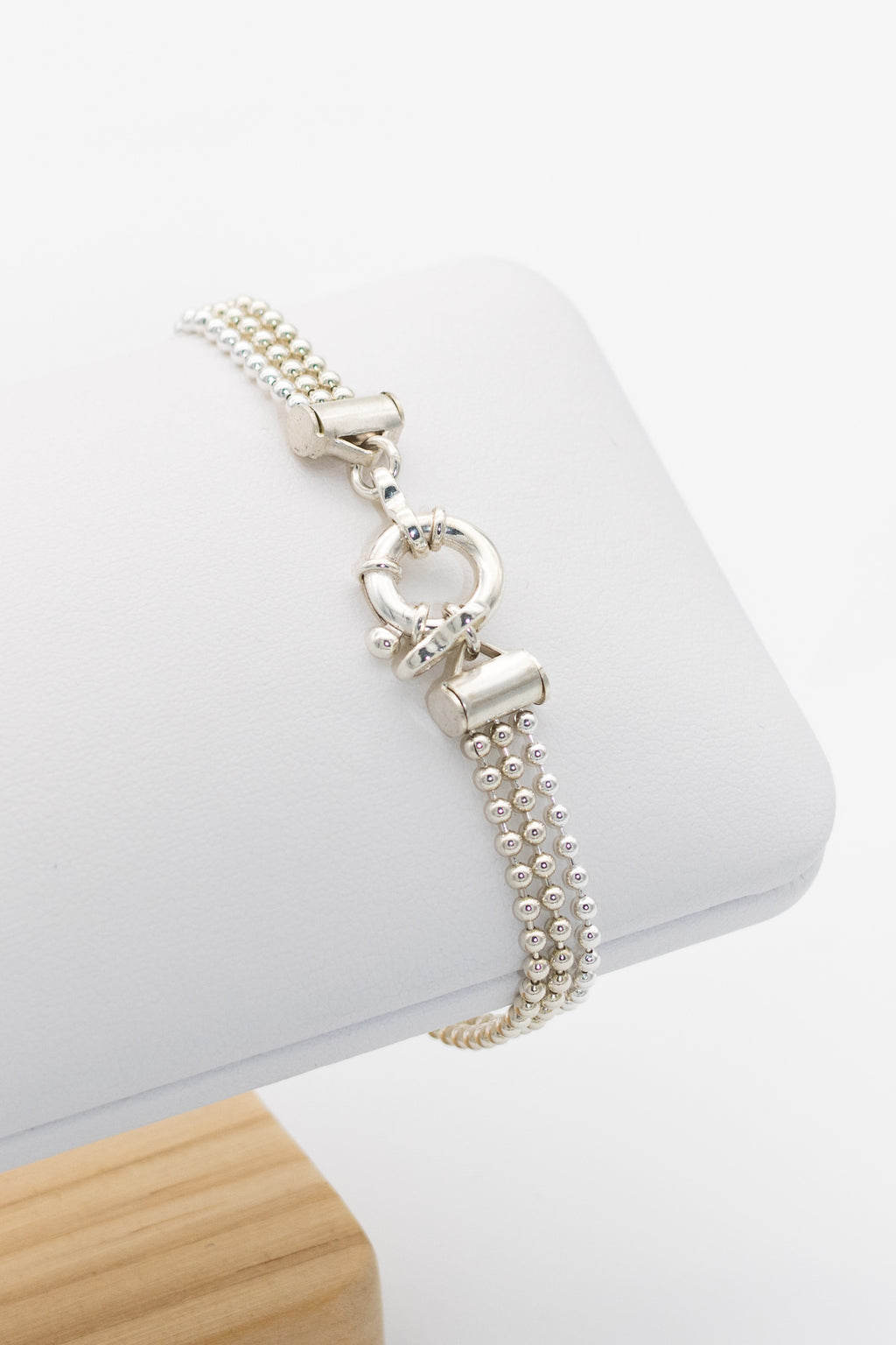 Bracelet en argent 925 à 3 chaînes