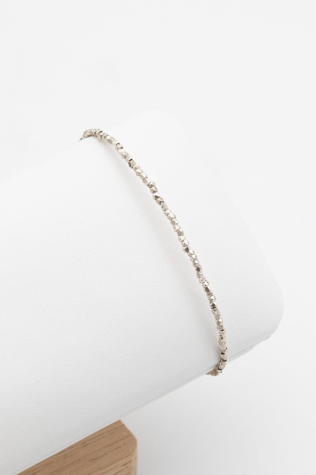Bracelet Simple - Perles moyennes en argent 925