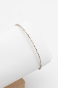Bracelet Simple - Perles irrégulières en argent 925