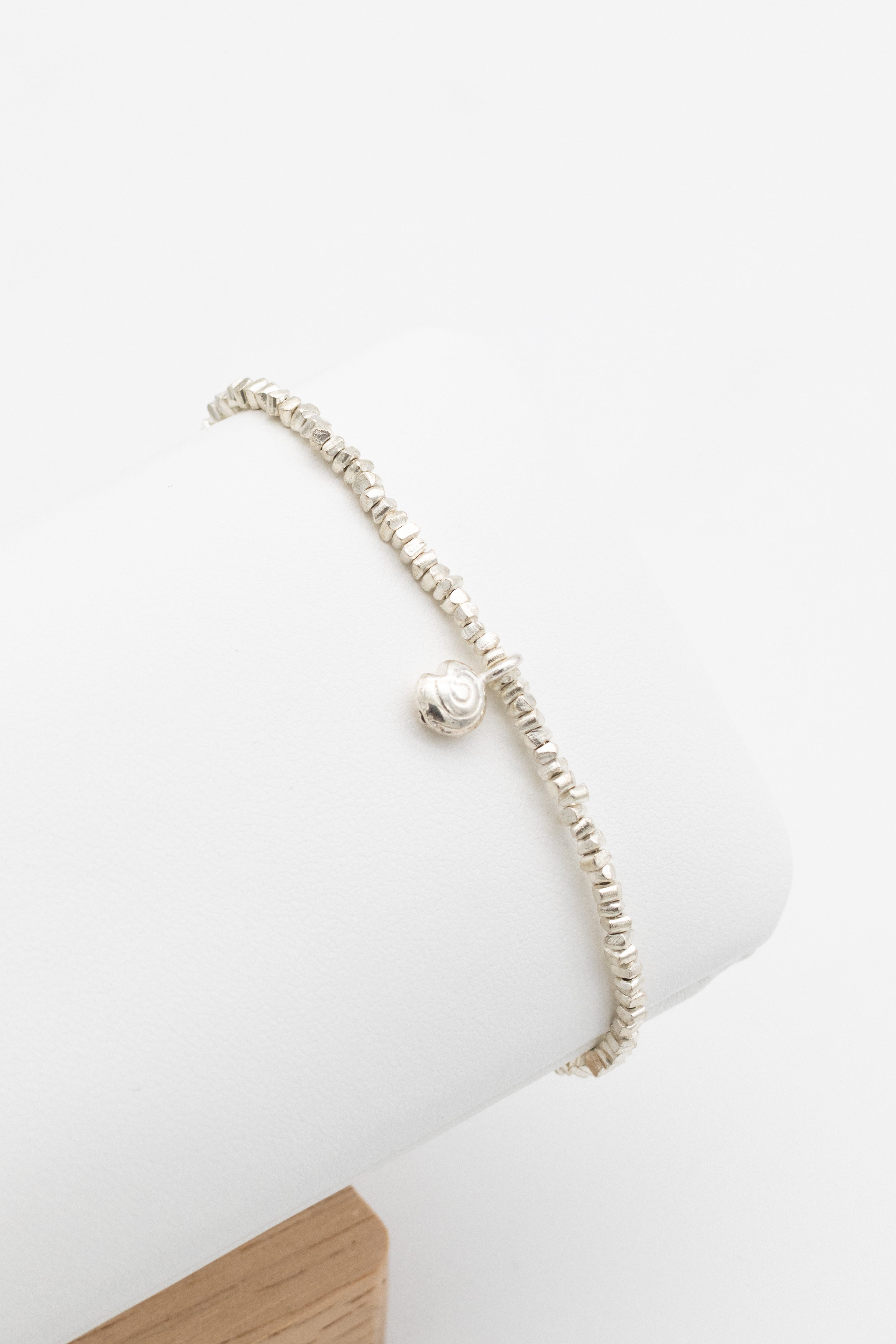 Bracelet Simple - Perles Iris en argent 925