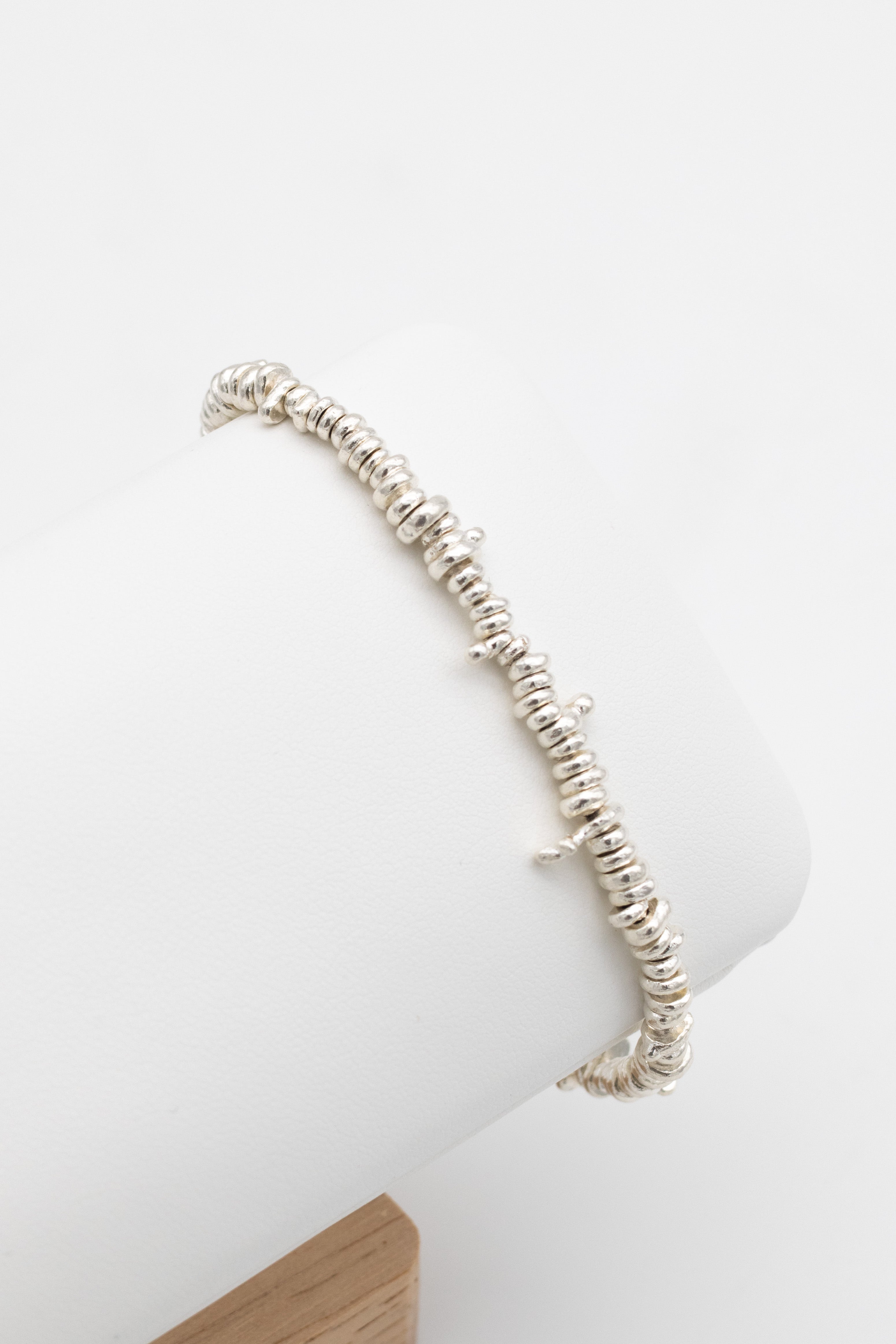 Bracelet Simple - Perles Flora en argent 925