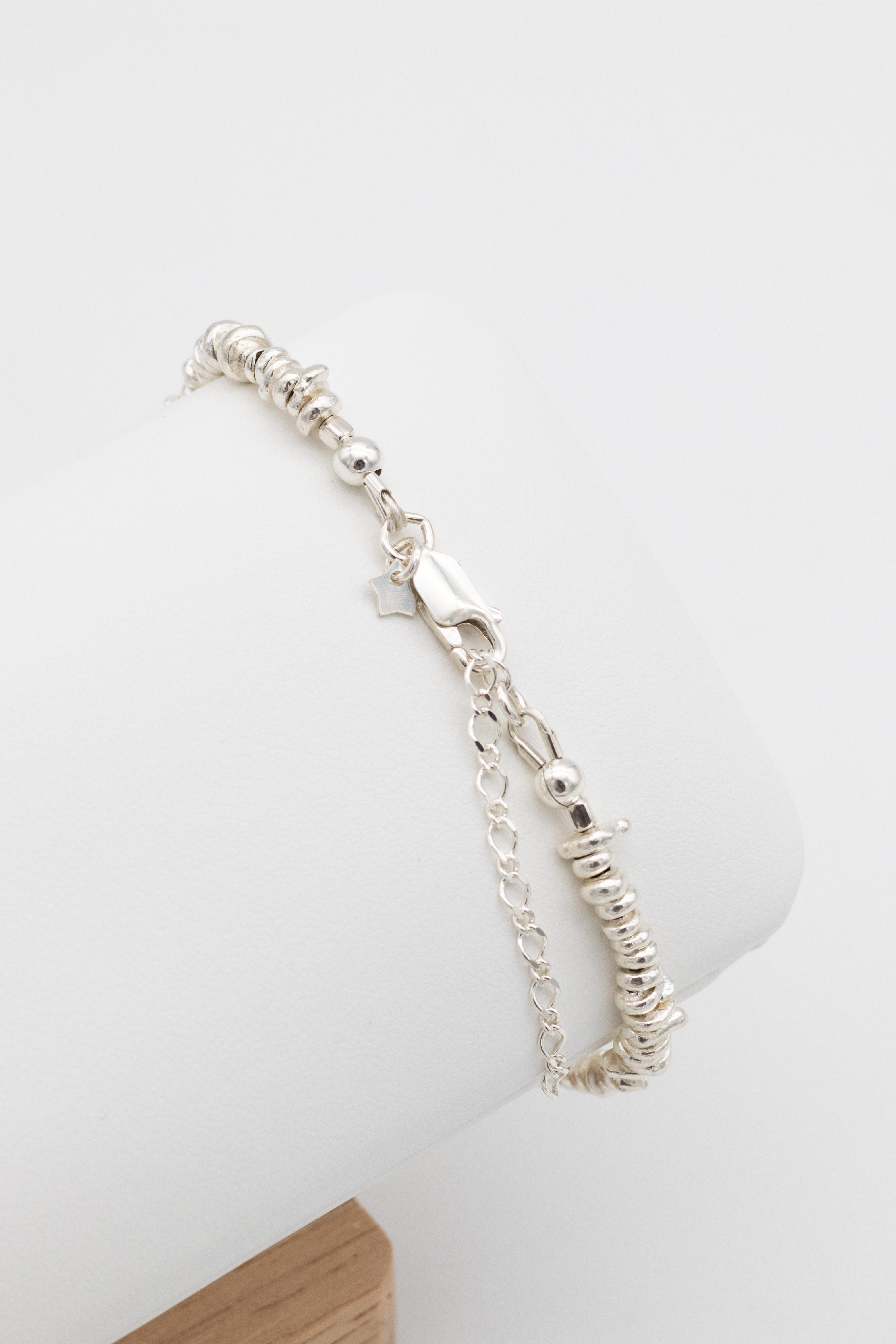 Bracelet Simple - Perles Flora en argent 925
